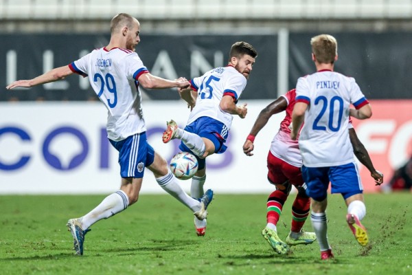 Сборная России сыграла вничью с Кенией