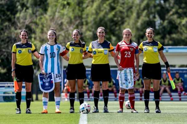 Женская молодёжная сборная России обыграла Аргентину