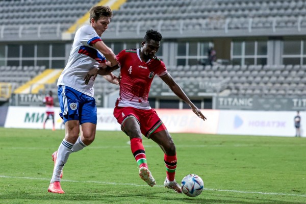 Сборная России сыграла вничью с Кенией