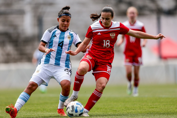 Женская молодёжная сборная России разгромила Аргентину