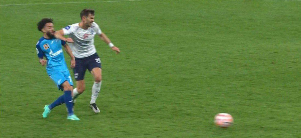 &laquo;Зенит&raquo; &mdash; &laquo;Крылья Советов&raquo;, РПЛ, 22 октября 2023 года: удар локтем Клаудиньо &mdash; разбор эпизода, экспертиза Игоря Федотова