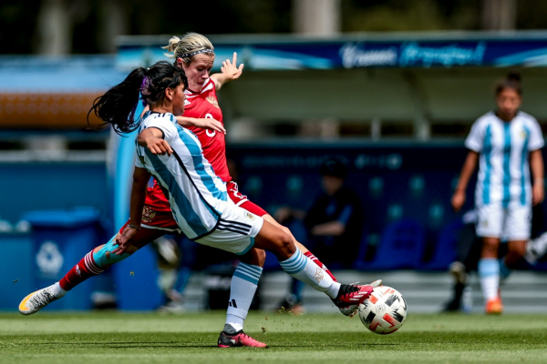 Женская молодёжная сборная России обыграла Аргентину