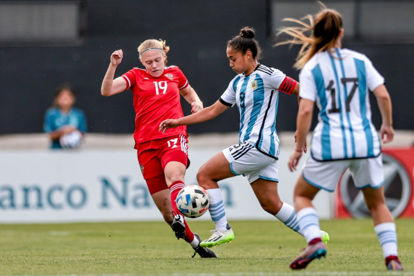 Женская сборная России сыграла вничью с Аргентиной