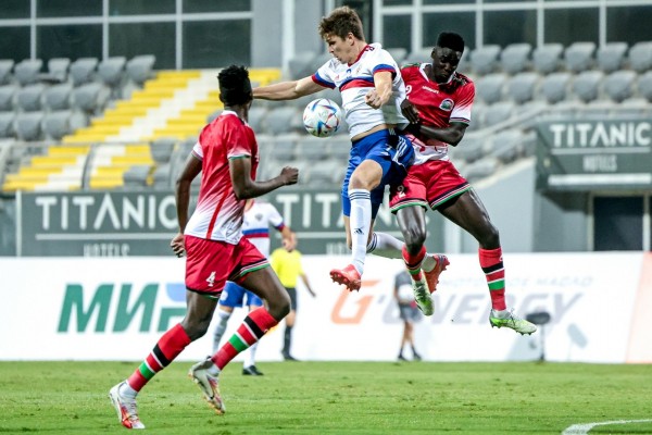 Сборная России сыграла вничью с Кенией