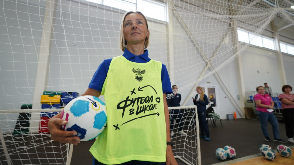 Амбассадоры РФС провели &laquo;Уроки футбола&raquo; в Вологодской области 