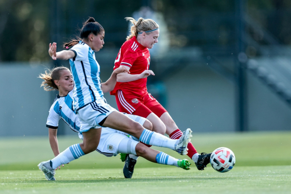 Женская сборная России обыграла Аргентину