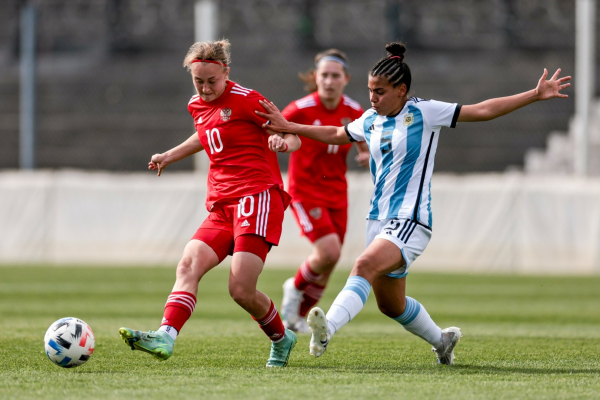 Женская сборная России сыграла вничью с Аргентиной