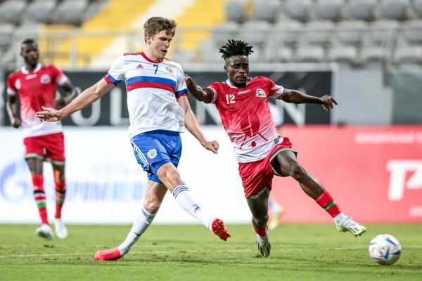 Сборная России сыграла вничью с Кенией