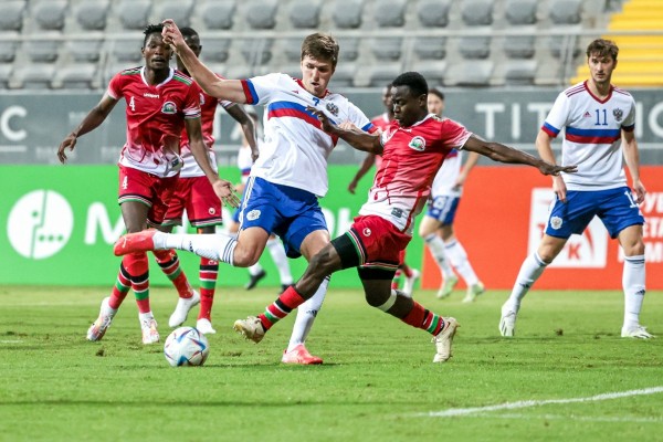 Сборная России сыграла вничью с Кенией