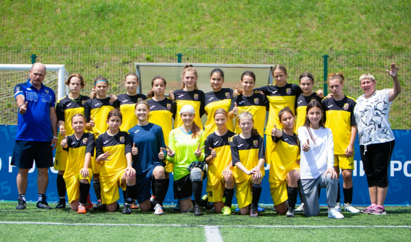 Сборная Москвы &ndash; победитель первенства России среди девочек до 15 лет