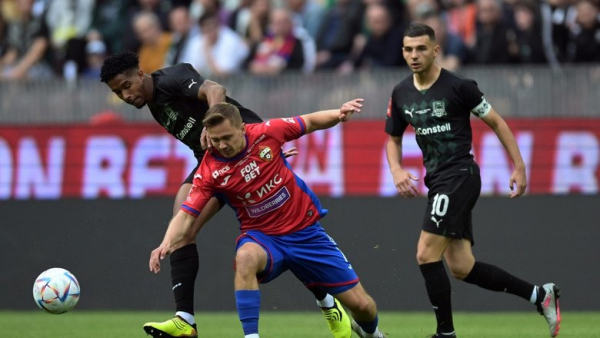 Лидер чемпионата России &laquo;Краснодар&raquo; сыграет с ЦСКА в матче 13-го тура