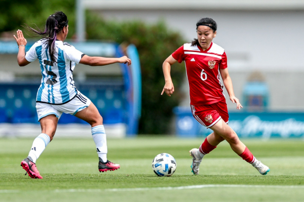 Женская молодёжная сборная России обыграла Аргентину