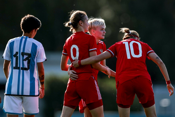 Женская сборная России обыграла Аргентину