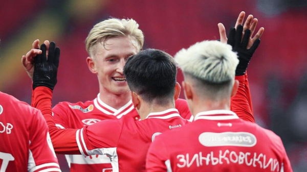 "Спартак" победил "Нижний Новгород" в матче РПЛ со счетом 2:0