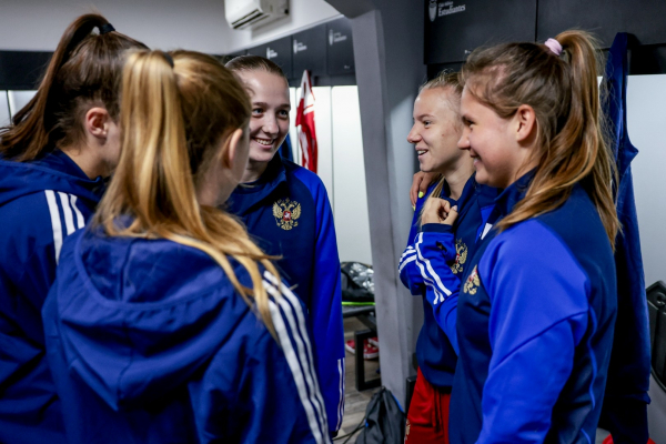 Женская молодёжная сборная России разгромила Аргентину