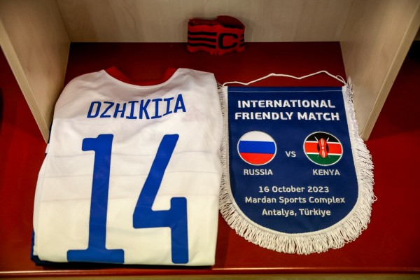 Сборная России сыграла вничью с Кенией