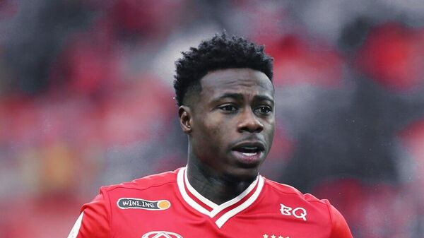 Футболист "Спартака" Промес тренируется по индивидуальной программе