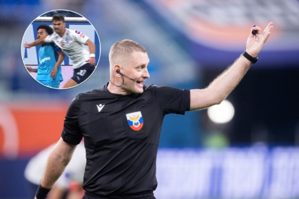 &laquo;Зенит&raquo; &mdash; &laquo;Крылья Советов&raquo;, РПЛ, 22 октября 2023 года: удар локтем Клаудиньо &mdash; разбор эпизода, экспертиза Игоря Федотова