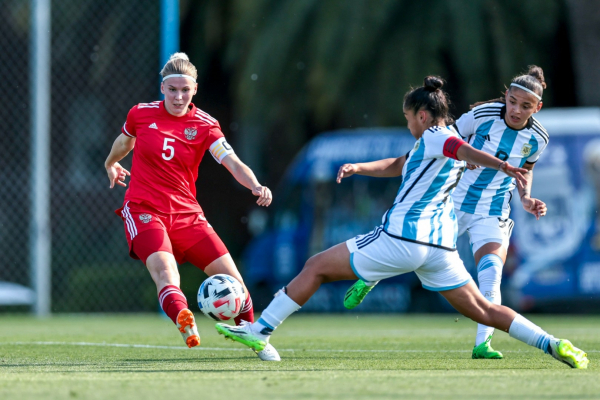 Женская сборная России обыграла Аргентину