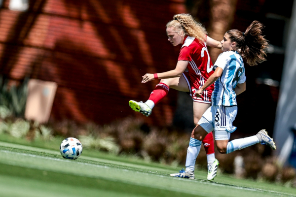 Женская молодёжная сборная России обыграла Аргентину