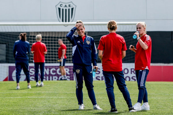 Женская сборная России сыграла вничью с Аргентиной