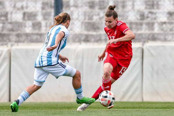 Женская сборная России сыграла вничью с Аргентиной