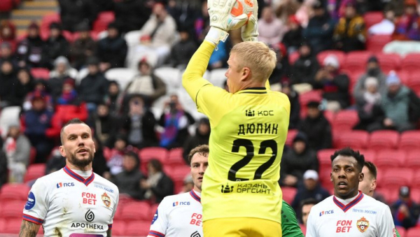 Футболисты &laquo;Рубина&raquo; и ЦСКА сыграли вничью в матче РПЛ