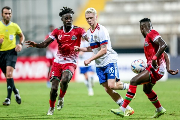 Сборная России сыграла вничью с Кенией