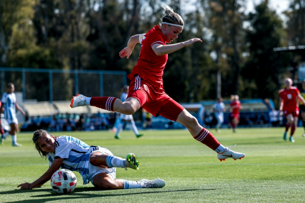 Женская сборная России обыграла Аргентину