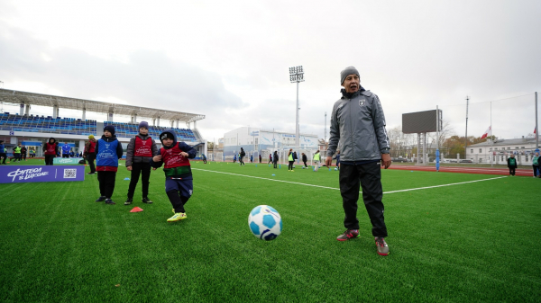 Амбассадоры РФС провели &laquo;Уроки футбола&raquo; в Вологодской области 
