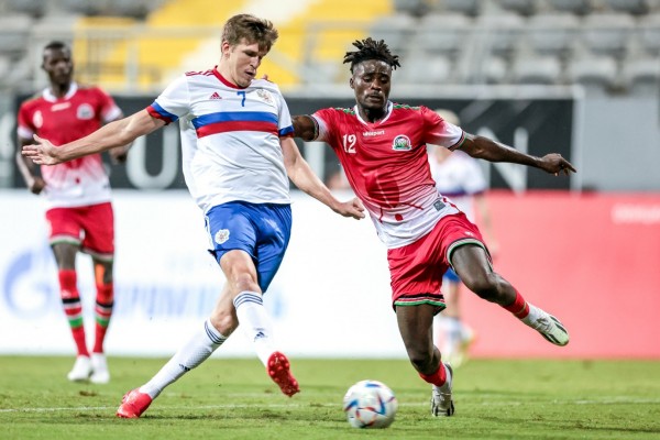 Сборная России сыграла вничью с Кенией