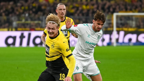 Гол Брандта обеспечил дортмундской &laquo;Боруссии&raquo; победу над &laquo;Вердером&raquo; в матче Бундеслиги