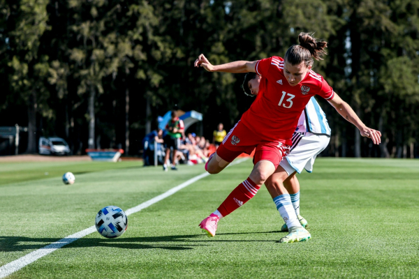 Женская сборная России обыграла Аргентину