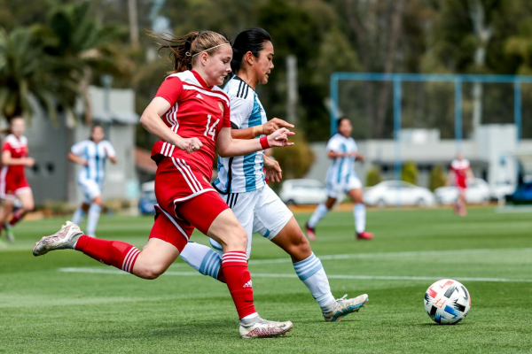 Женская молодёжная сборная России обыграла Аргентину