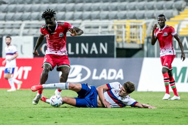 Сборная России сыграла вничью с Кенией