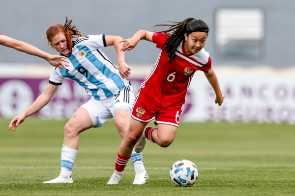 Женская молодёжная сборная России разгромила Аргентину