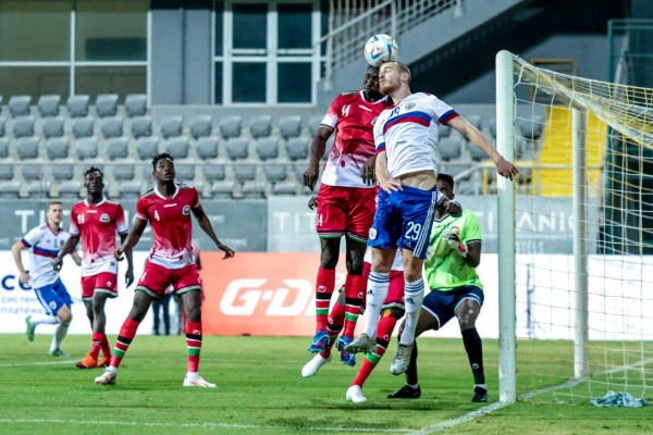 Сборная России сыграла вничью с Кенией