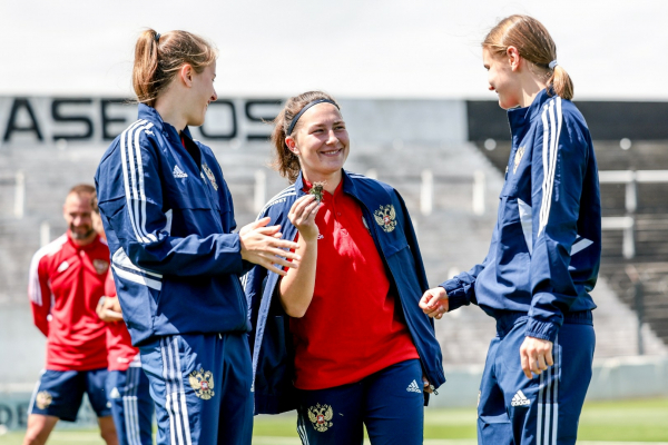 Женская сборная России сыграла вничью с Аргентиной