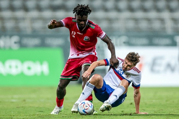 Сборная России сыграла вничью с Кенией