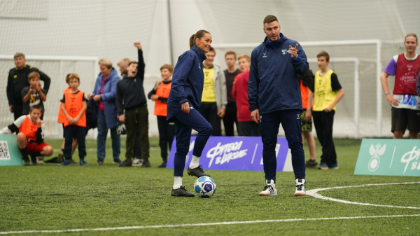 Амбассадоры РФС провели &laquo;Уроки футбола&raquo; в Вологодской области 