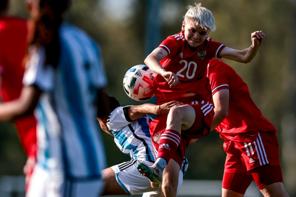 Женская сборная России обыграла Аргентину