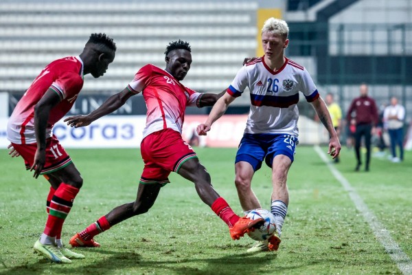 Сборная России сыграла вничью с Кенией