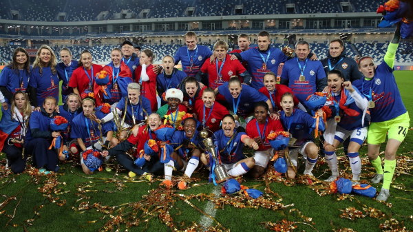 ЖФК ЦСКА &ndash; обладатель Winline Кубка России среди женских команд