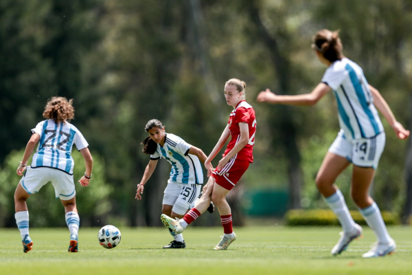 Женская молодёжная сборная России обыграла Аргентину