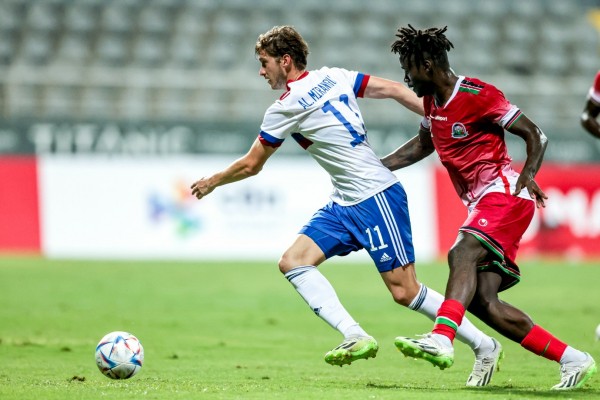 Сборная России сыграла вничью с Кенией