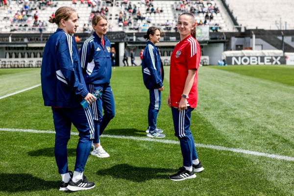 Женская сборная России сыграла вничью с Аргентиной