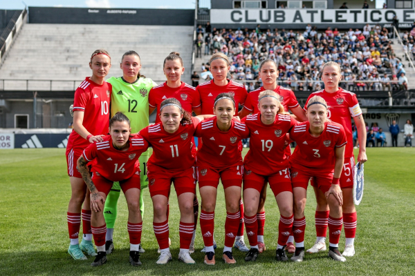 Женская сборная России сыграла вничью с Аргентиной