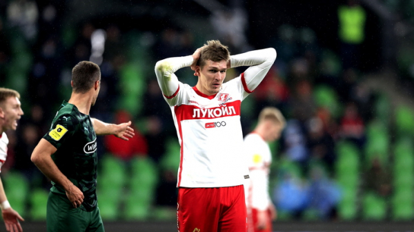 Источник: Соболев отстранен от тренировок со &laquo;Спартаком&raquo; 