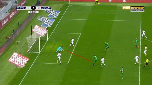 Рубин &mdash; ЦСКА &mdash; 0:0, обзор матча РПЛ 21 октября 2023: опасные моменты, статистика, видео голов