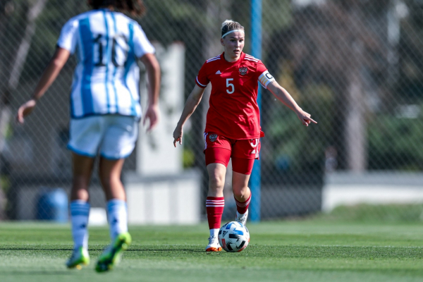 Женская сборная России обыграла Аргентину